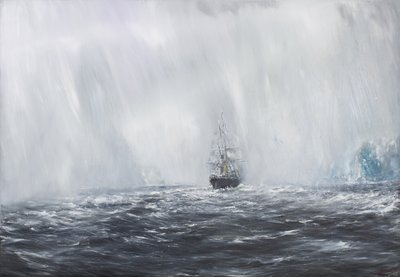 65 Degrees, 8 Minutes South. Terra Nova 9th Dec. 1910 by Vincent Alexander Booth